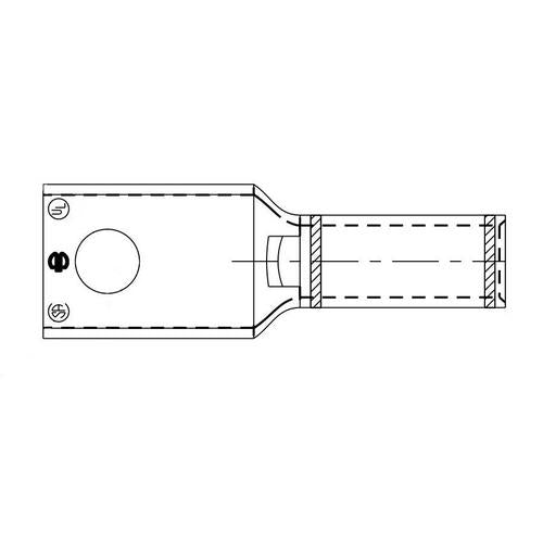 Burndy YA25L2BOX Copper Compression Lug