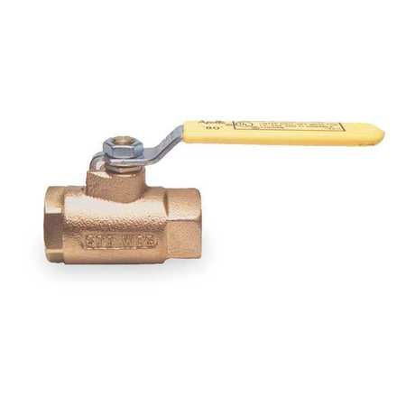 Apollo 77-145-27 1" Ball Valve 600# Bronze Threaded Ends : Full Port: SS Locking Handle   New Surplus