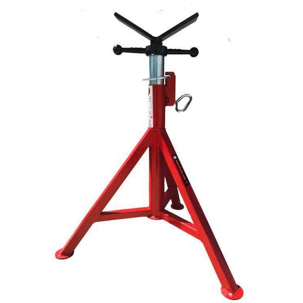 B&B 4100 Standard Fixed l Leg V-Head Pipe Jack Stand 27"-48"- Remanufactured - General Equipment & Supply