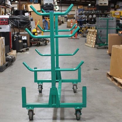 Greenlee 668 Style Mobile Conduit and Pipe Rack Cart- Remanufactureded - General Equipment & Supply