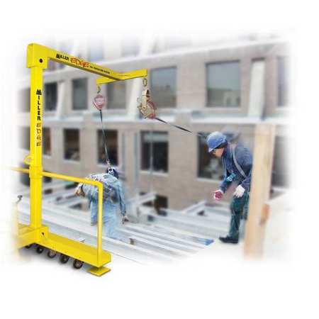Miller 9081 Freestanding Leading Edge 7.5' Fall Protection System - Reconditioned
