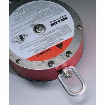 MILLER RL100G-Z7/100FT Self-Retracting 100ft. Lifeline with 310lb. Capacity 100 ft - New Surplus