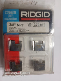 Ridgid 37910 NPT Dies - New Surplus