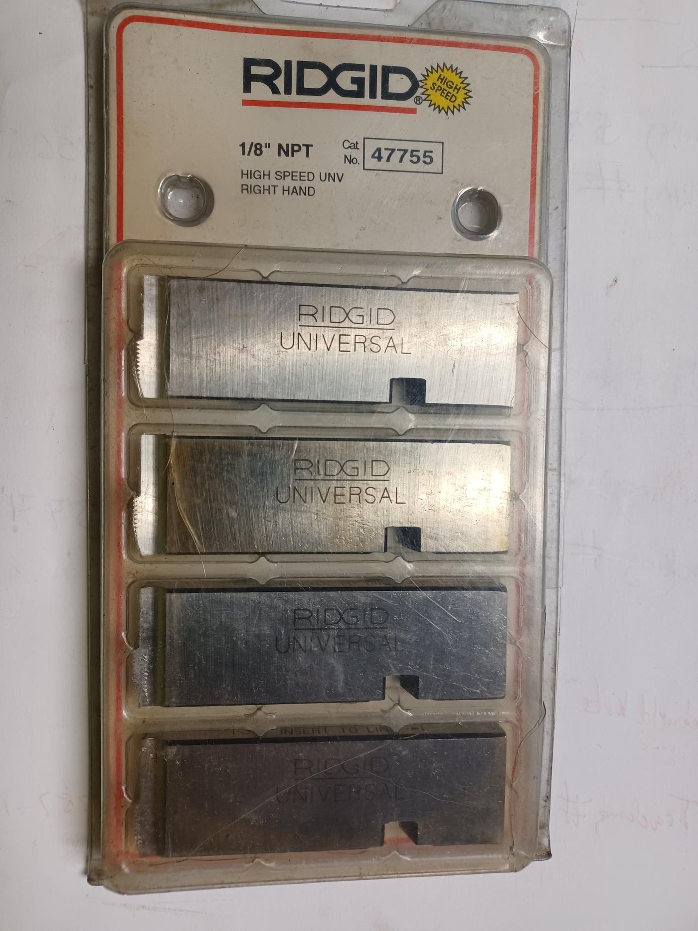 Ridgid 47755 Universal NPT Dies - New Surplus