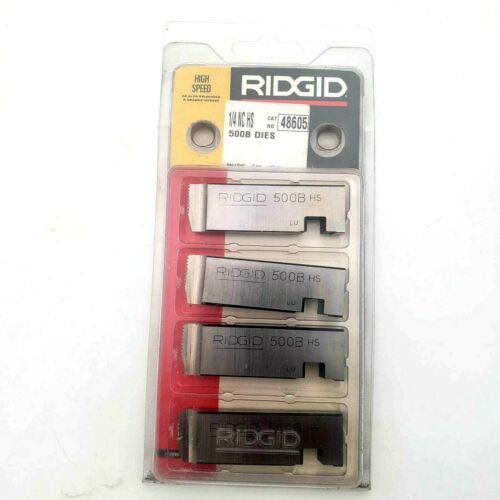 Ridgid 48605 High Speed 500B Dies - New Surplus