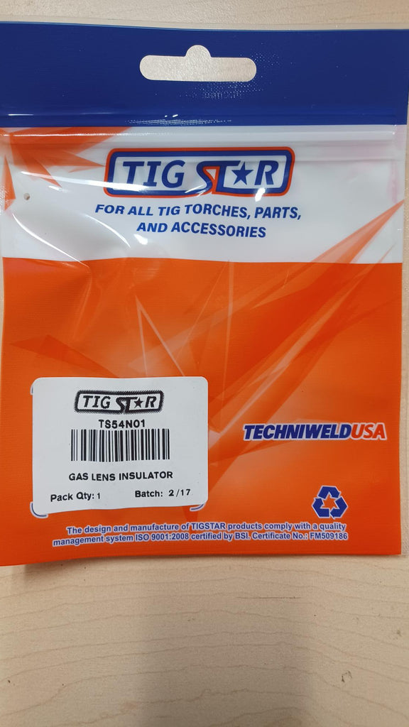Techniweld Tig Star TS54N01 Gas Lens Insulator - New Surplus