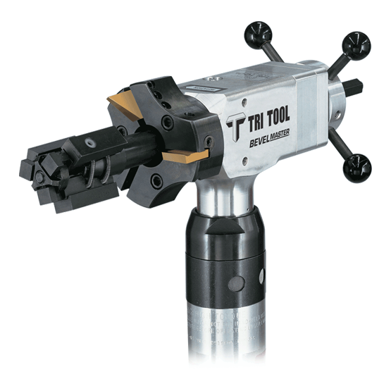 TRI-TOOL 204B BEVEL MASTER PROTABLE PNEUMATIC LATHE SYSTEM      USED