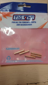 Techniweld TIG STAR TS13N24 1/8in. Tig Torch Collet Pack of 5 - New Surplus