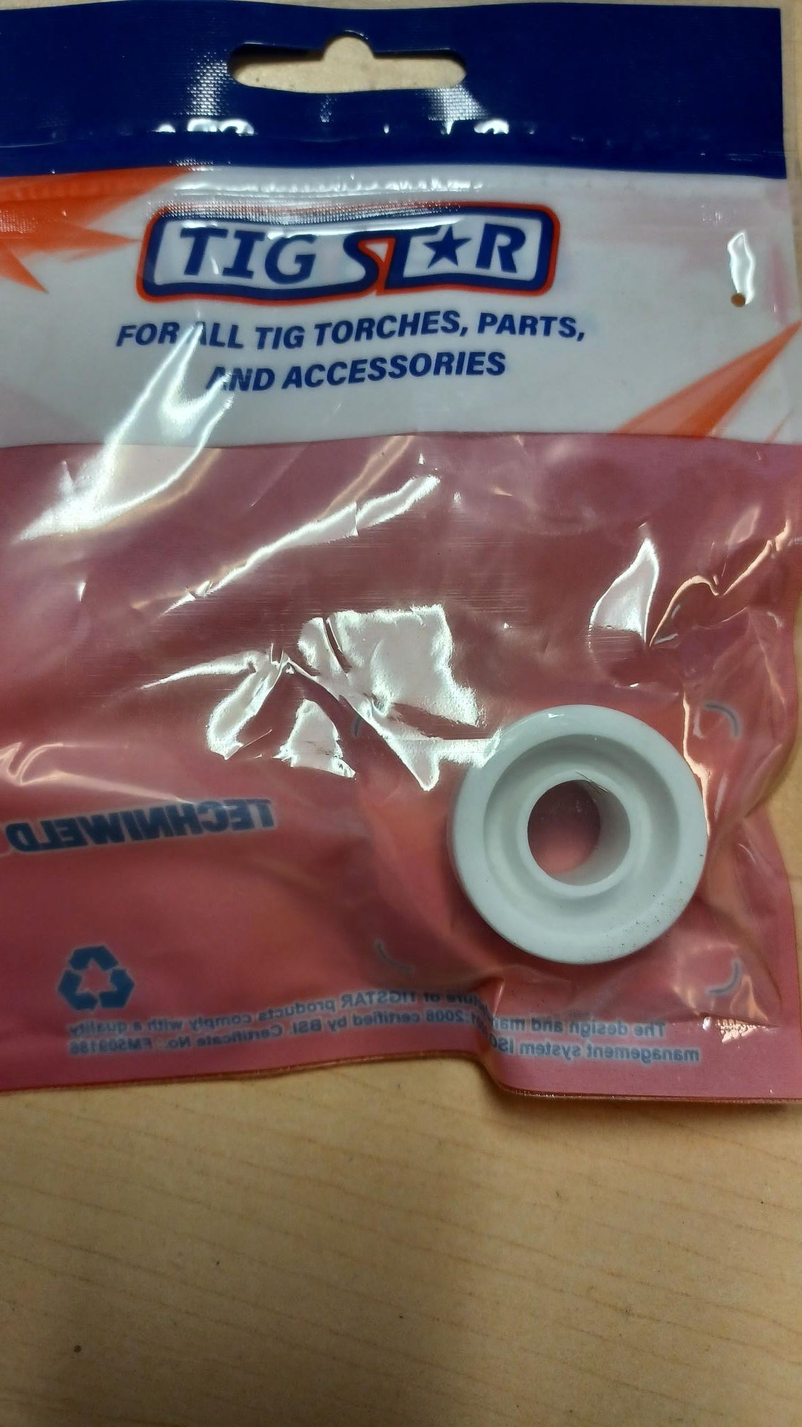 Techniweld Tig Star TS54N63 Gas Insulator - New Surplus