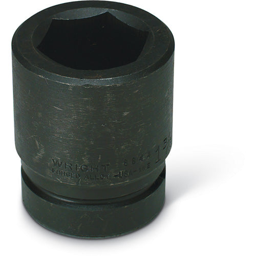 Wright Tool 8876 1" Drive, 2 3/8" 6 Point Standard Impact Socket Used