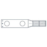 Burndy YAZ312N Copper Compression Lug